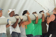 Tents-on-the-job